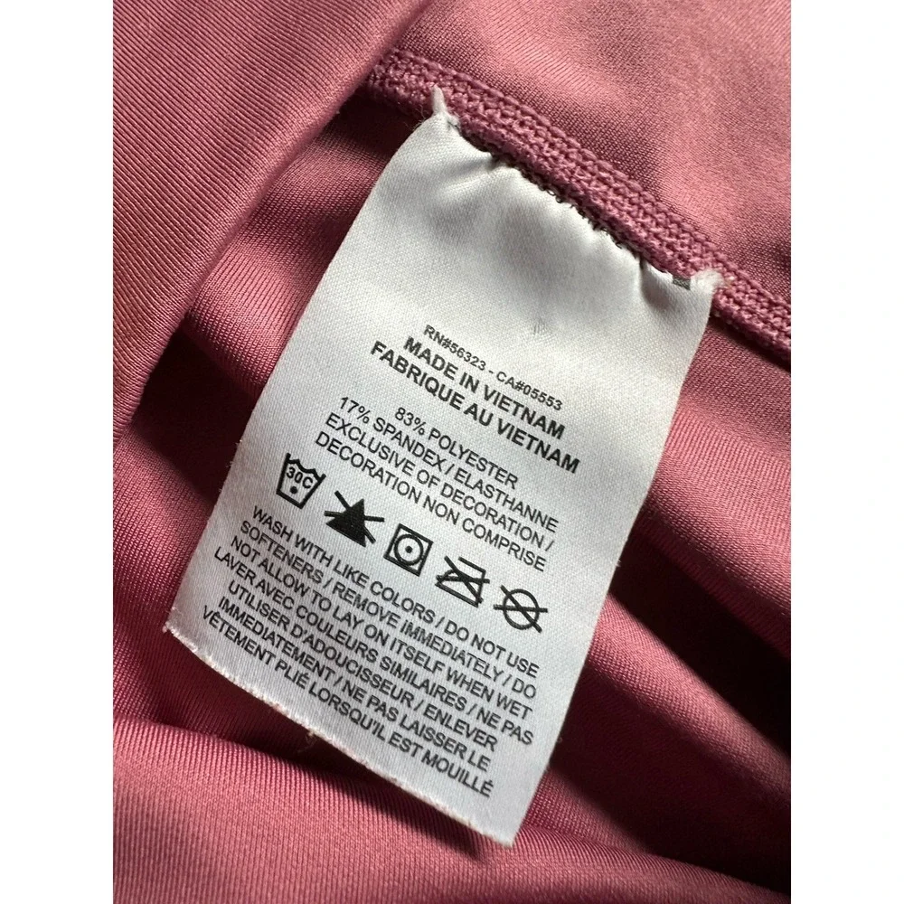 Nike Dri Fit Mauve Pink Spellout‎ Leggings M Medium